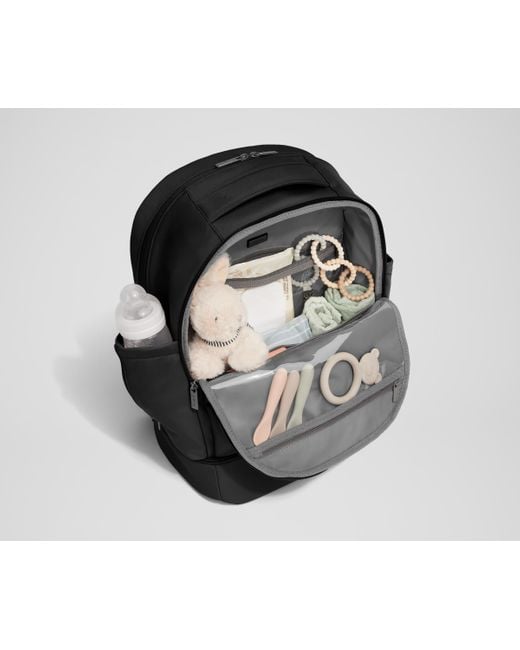 Away Travel Black The Double Diaper Backpack