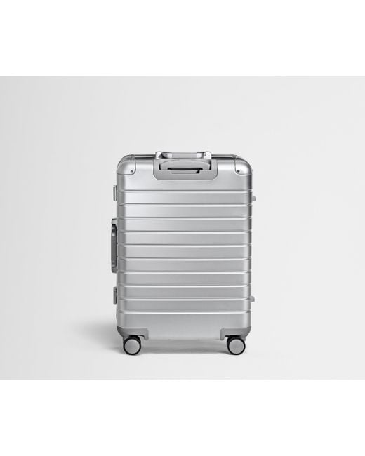Away Travel Gray The Checked Suitcase: Aluminum Edition