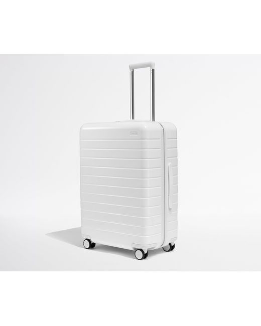 Away Travel White The Checked Suitcase