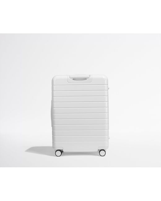 Away Travel White The Checked Suitcase