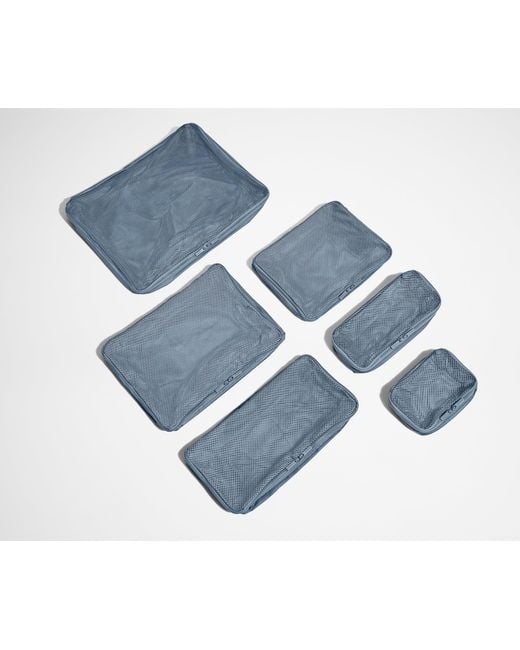 Away Travel Blue Insider Packing Cubes (Set Of 6)