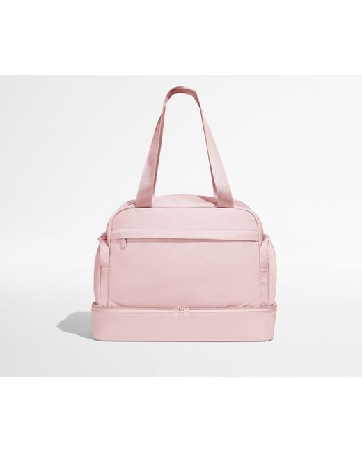 Away Travel Pink Featherlight Weekender