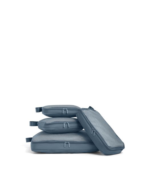 Away Travel Blue Compression Packing Cubes
