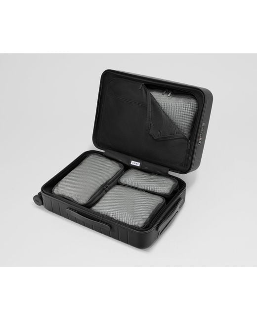 Away Travel Black Compression Packing Cubes