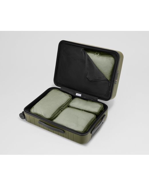 Away Travel Green Compression Packing Cubes