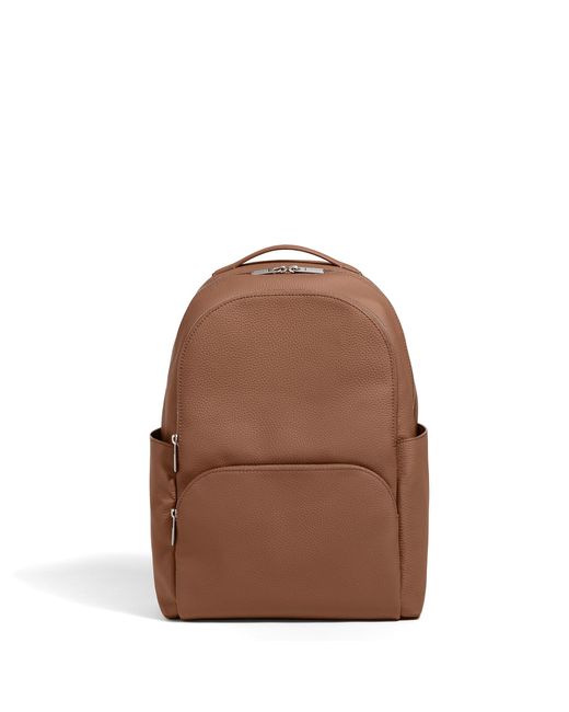 Away Travel Brown Leather Backpack