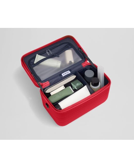 Away Travel Red The Train Case