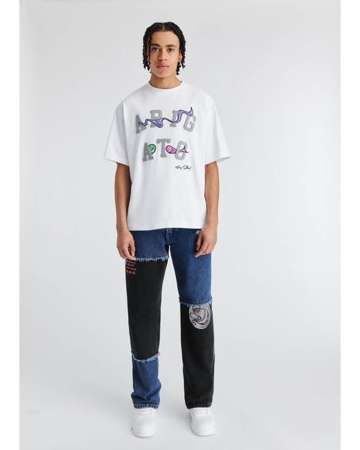 Axel Arigato White Aa X Kenny Scharf T-Shirt for men