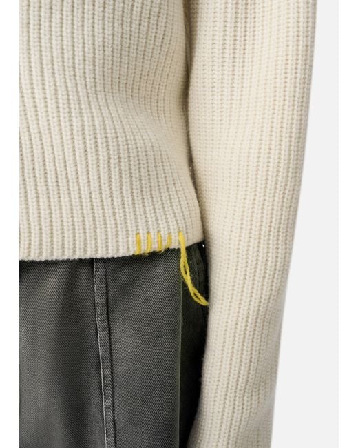 Axel Arigato White Celine Cardigan
