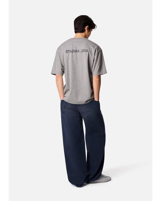 Axel Arigato Gray Baseline T-Shirt for men