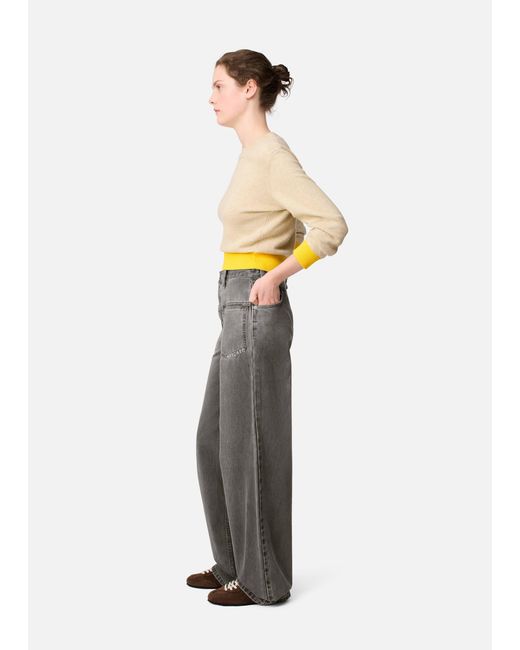 Axel Arigato Gray Invert Relaxed Jeans