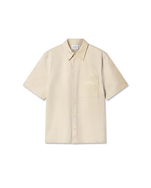 Axel Arigato Natural Drew Shirt for men