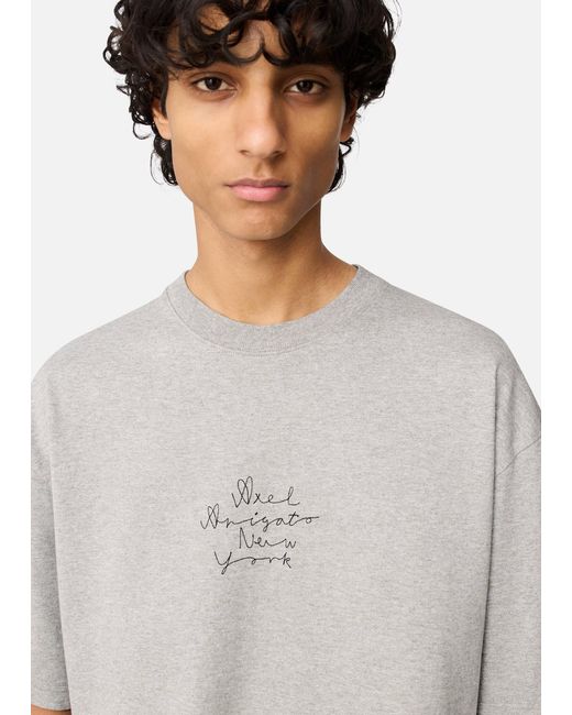 Axel Arigato White New York City T-Shirt for men