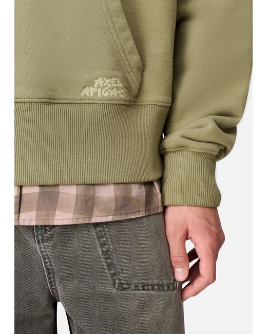 Axel Arigato Green Grip Hoodie for men