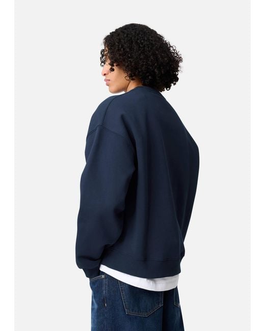 Axel Arigato Blue Micro Bee Bird Sweatshirt for men