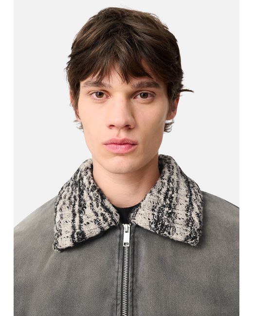 Axel Arigato Gray Axis Denim Jacket