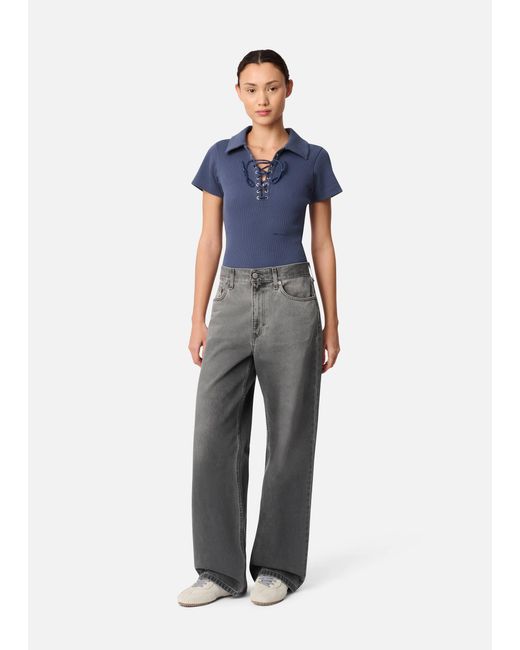 Axel Arigato Gray Lidia Straight Jeans