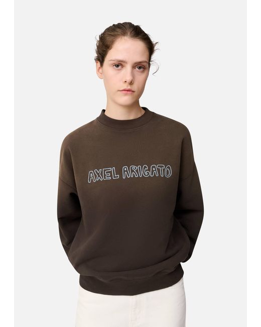 Axel Arigato Brown Rue Sweatshirt