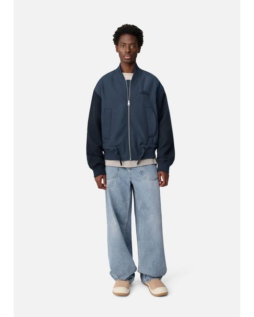 Axel Arigato Blue Archer Bomber Jacket for men
