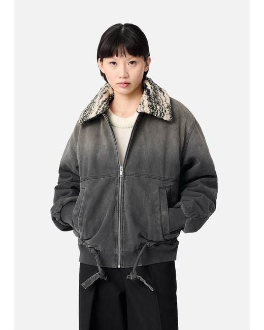 Axel Arigato Gray Axis Denim Jacket