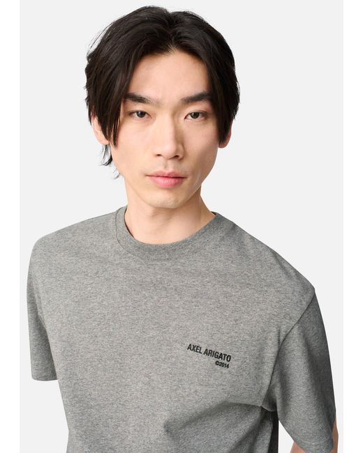 Axel Arigato Gray Honor T-Shirt for men
