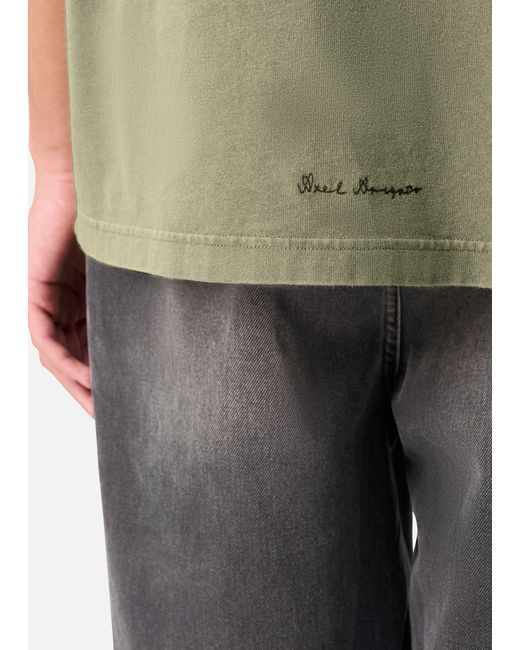 Axel Arigato Green Flow T-Shirt for men