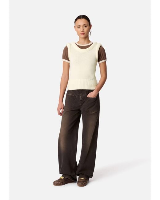 Axel Arigato White Marla Vest