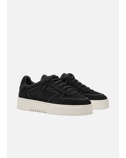 Axel Arigato Black Orbit Embroidery Sneaker for men