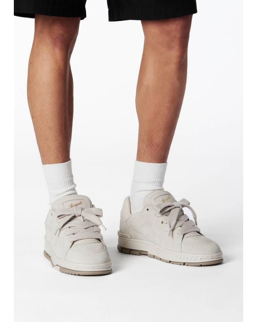 Axel Arigato Black Voluminous '90s-Inspired Area Haze Leather Sneakers for men