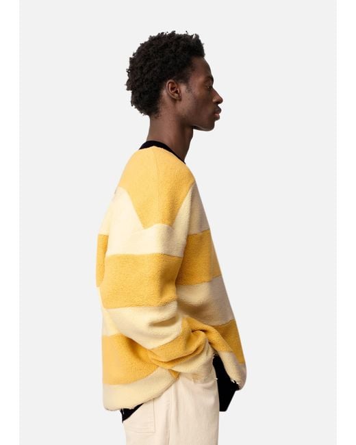 Axel Arigato Yellow Alvin Armstrong Sweatshirt for men