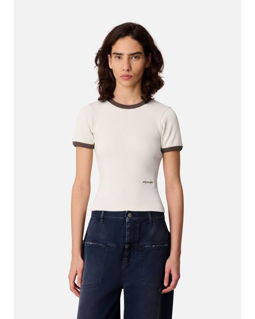 Axel Arigato White Dahlia T-Shirt