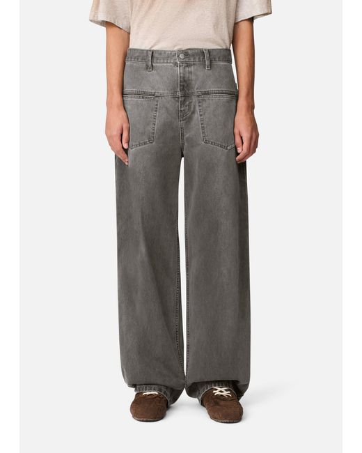 Axel Arigato Gray Invert Relaxed Jeans