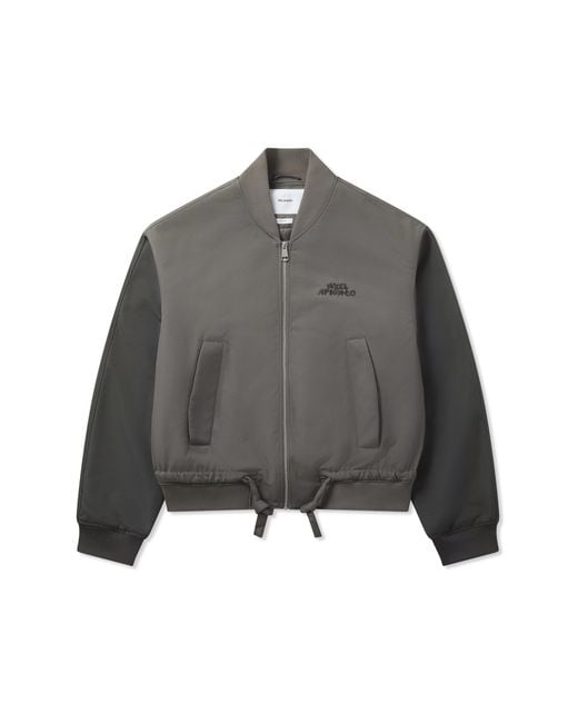 Axel Arigato Gray Archer Bomber Jacket for men