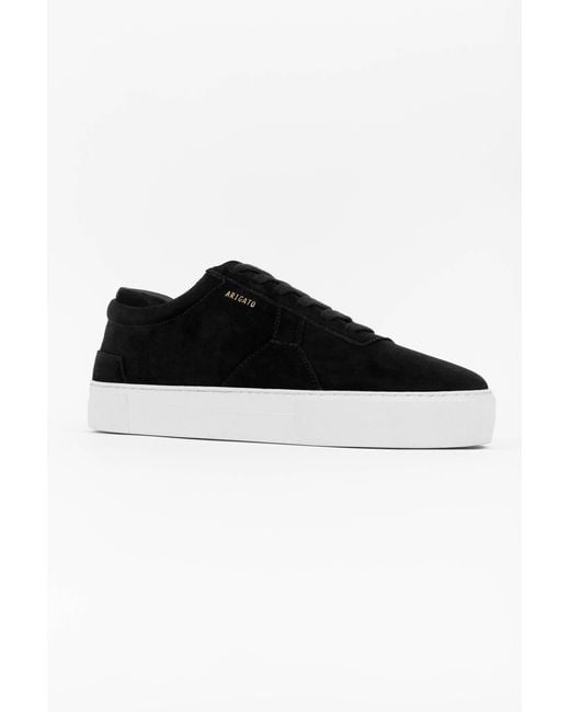 Axel Arigato Black Platform Suede
