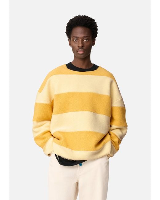 Axel Arigato Yellow Alvin Armstrong Sweatshirt for men
