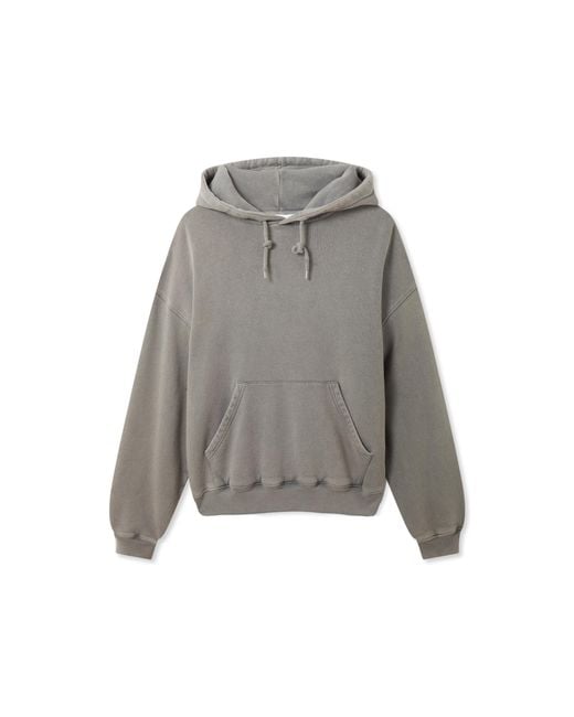 Axel Arigato Gray Distort Washed Hoodie for men