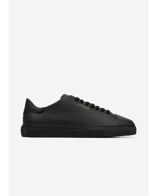 Axel Arigato Black Croc-Effect Clean 90 Sneakers