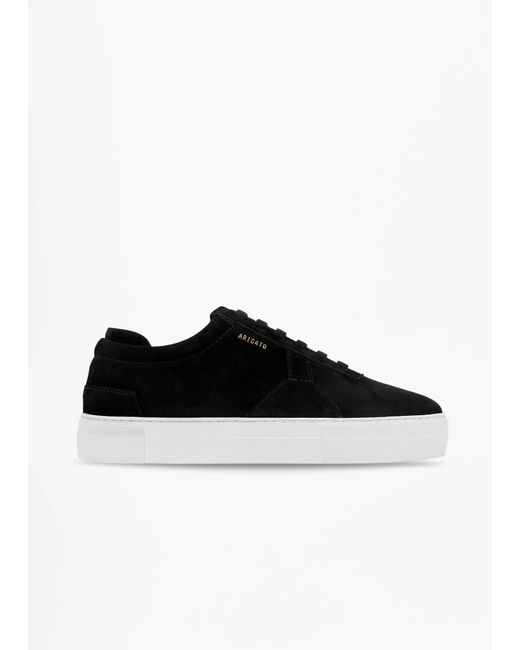 Axel Arigato Black Platform Suede