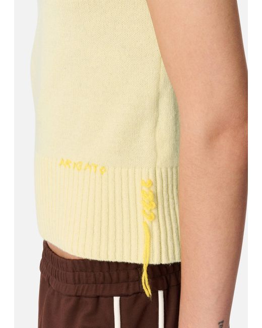 Axel Arigato Yellow Marla Vest