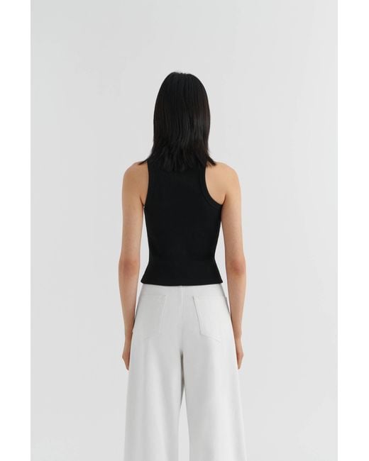 Axel Arigato White Script A Scoop Tank Top