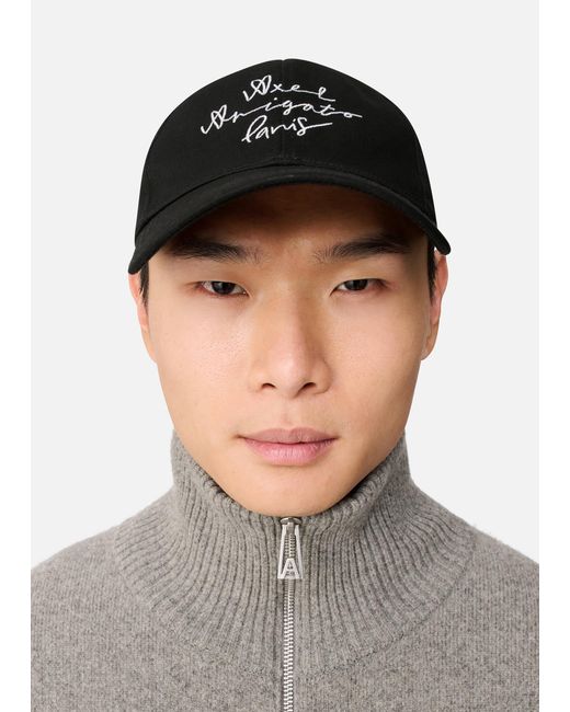 Axel Arigato Black Scribble Paris Cap