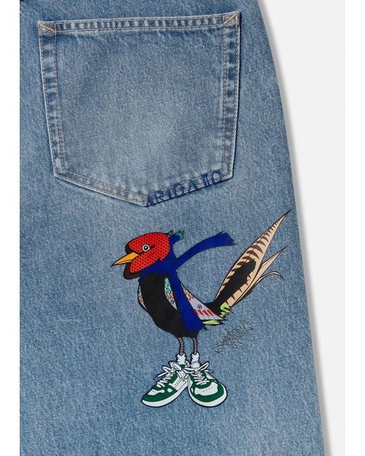 Axel Arigato Blue Relaxed Jeans X Akaia Rk for men