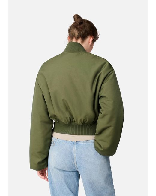 Axel Arigato Green Lola Bomber Jacket
