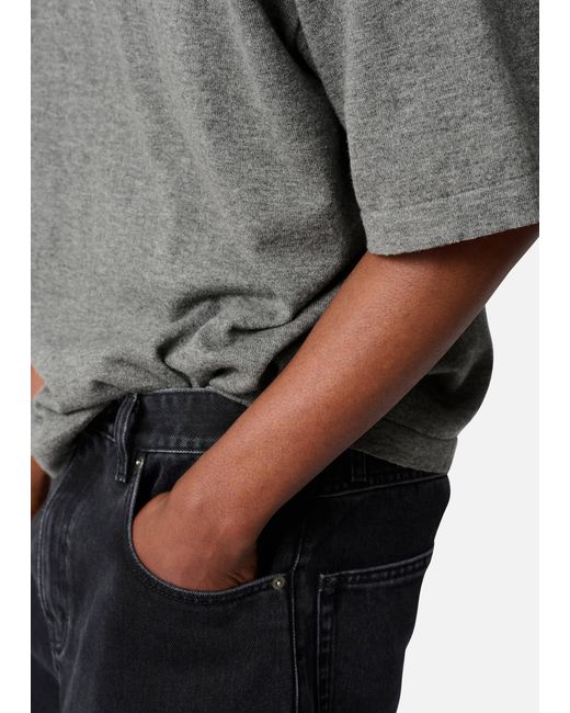 Axel Arigato Gray Distort Knitted T-Shirt for men
