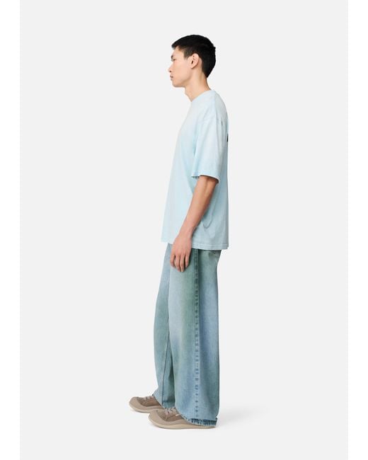 Axel Arigato Blue Spray Relaxed Jeans for men
