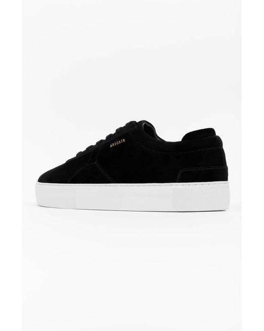 Axel Arigato Black Platform Suede