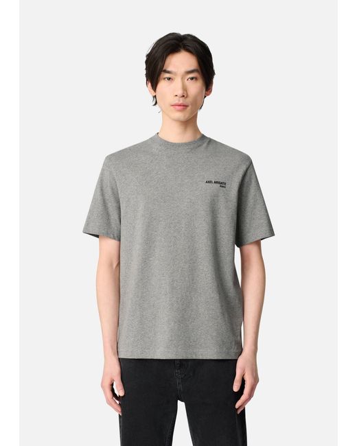 Axel Arigato Gray Honor T-Shirt for men