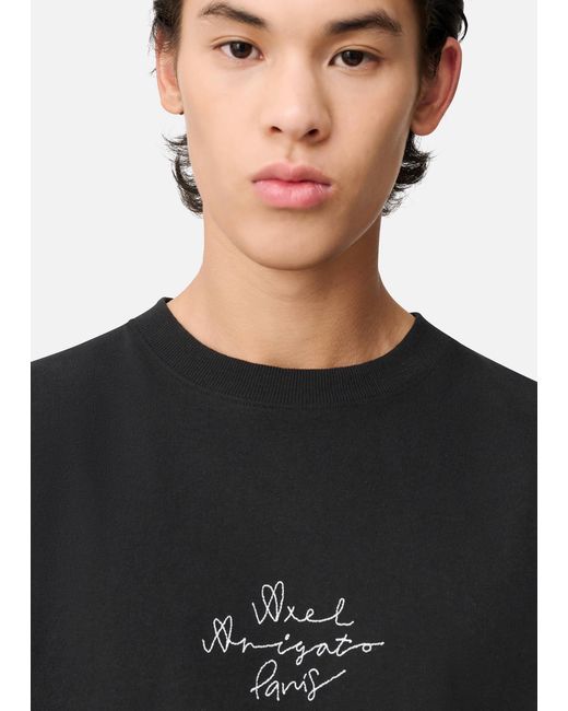 Axel Arigato Black Paris City T-Shirt for men