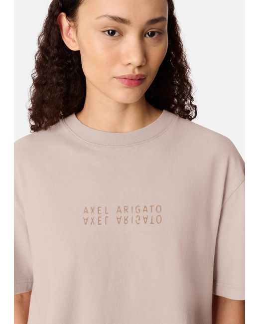 Axel Arigato Pink Reflection T-Shirt