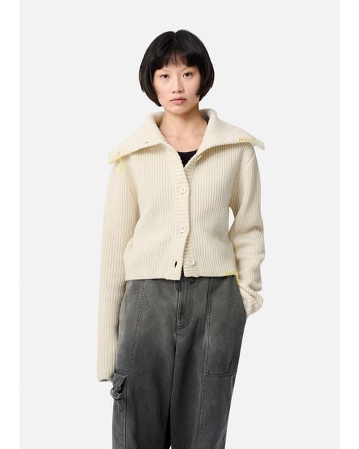 Axel Arigato White Celine Cardigan